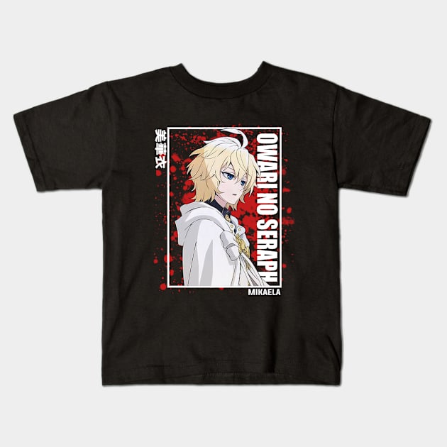 Mikaela Hyakuya - Owari no Seraph Kids T-Shirt by Otaku Emporium